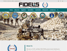 Tablet Screenshot of fidelissd.com